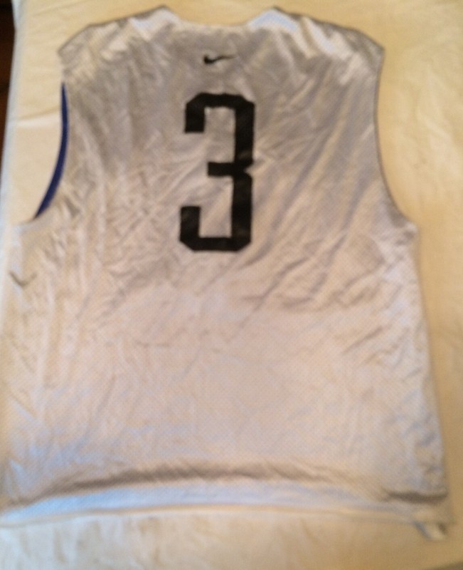 Nike SC 99 SUPREME CHALLENGE Basketball Reversible White Blue Jersey Adult XL 3 gallery