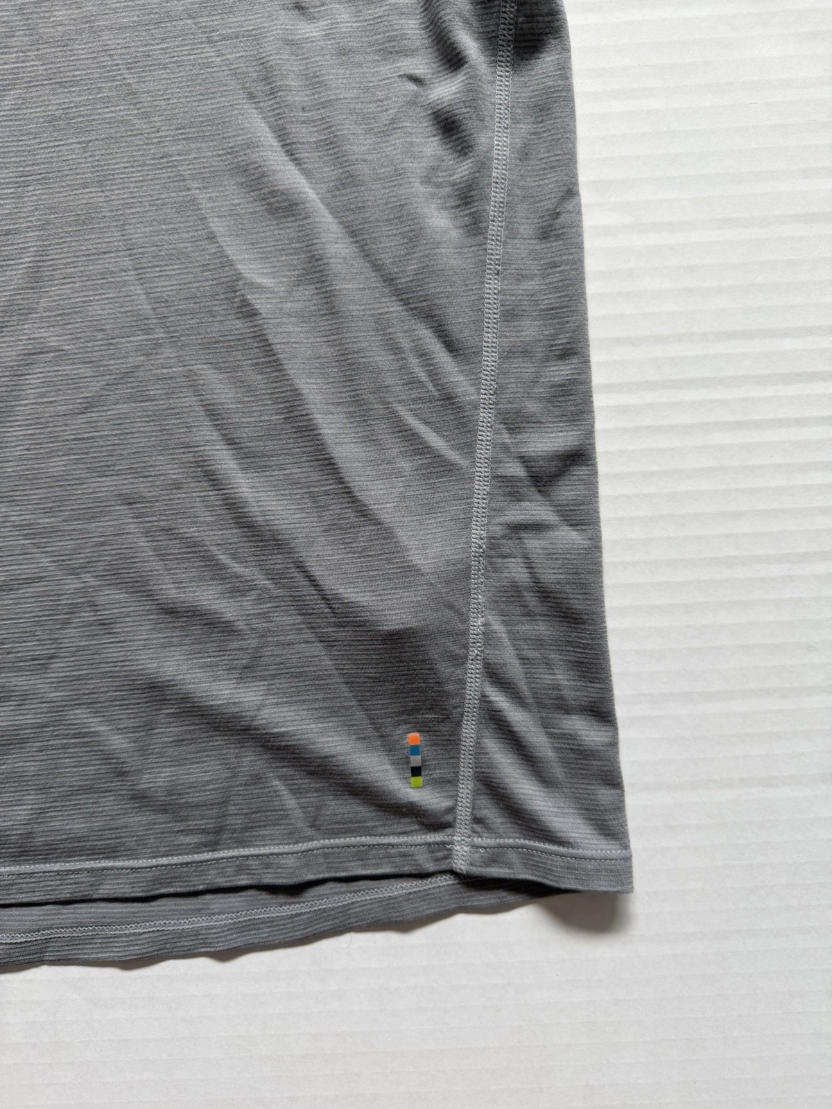 Smartwool Merino 150 Base Layer T Shirt Men’s Small Gray Merino Wool Tee gallery
