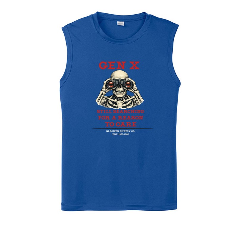 Gen X — Still Searching for a Reason to Care Tank Top gallery