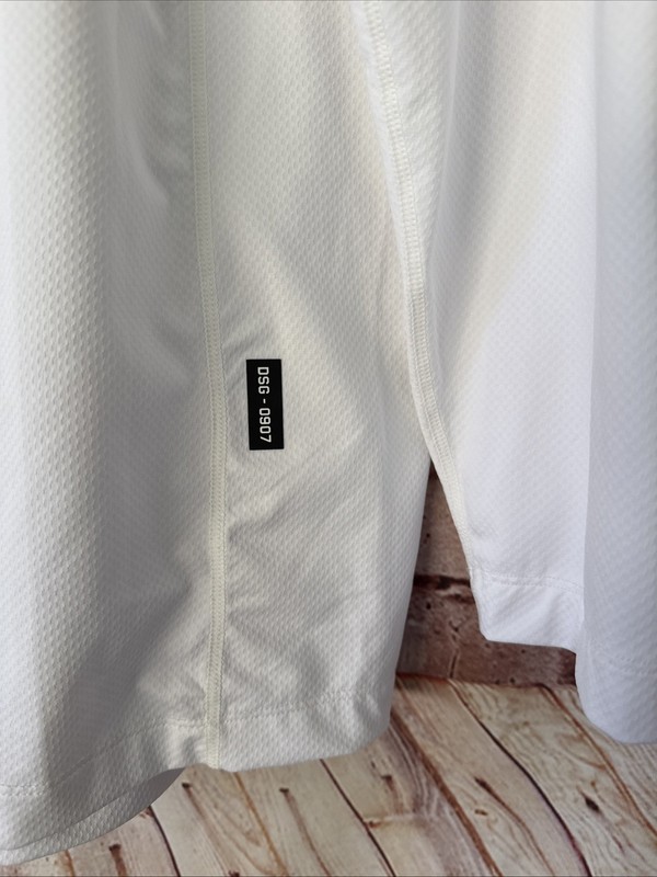 ASRV 0907. AeroSilver® Training Long Sleeve- White "Space Bracket" - XL gallery