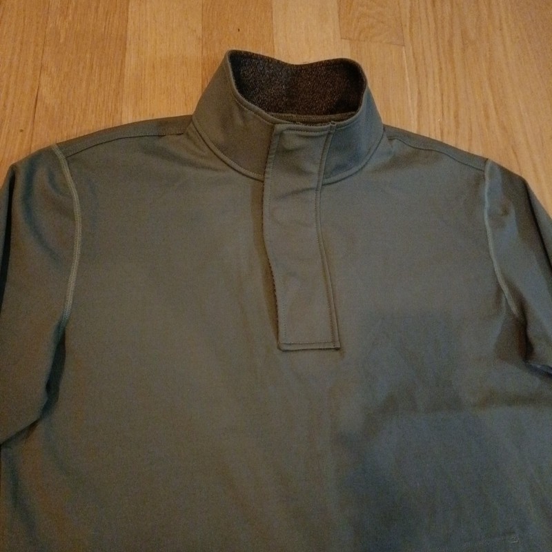 BYLT Basics Elite Fairway Pullover Men Size Medium M Dark Olive Golf 1/4 Magnets gallery
