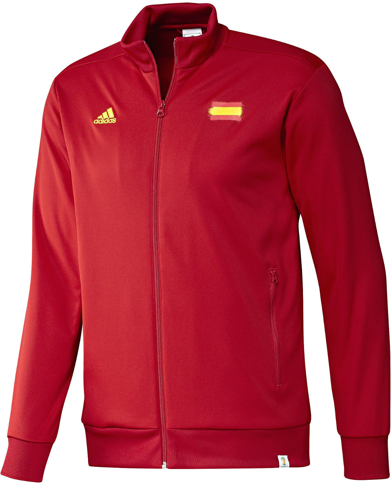 Adidas SPAIN TRACK jersey Top World Cup Graphic sweat shirt Jacket Mens sz L nwt gallery