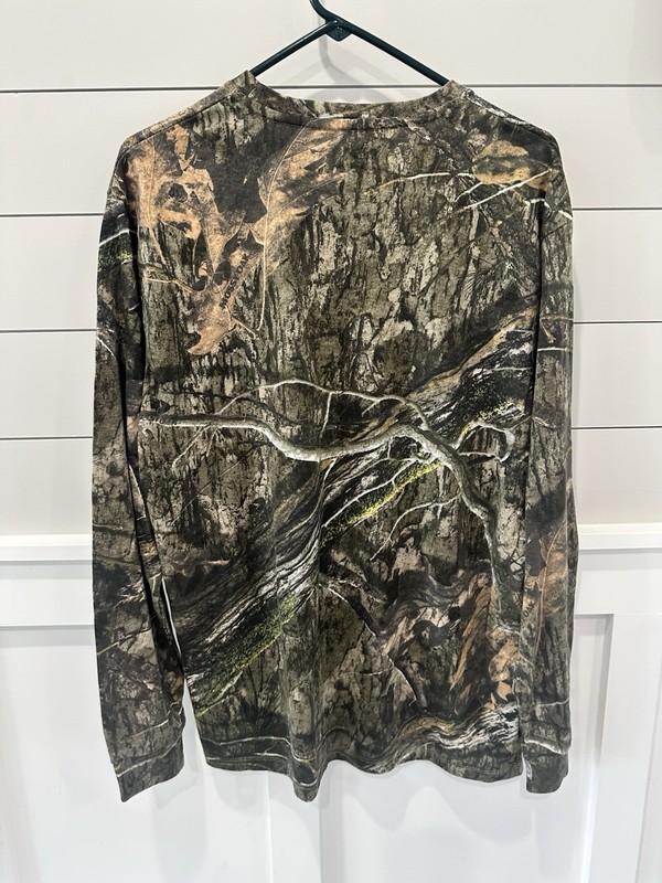 Mossy Oak Scent Control Camo base layer hunting shirt M Lightweight gallery