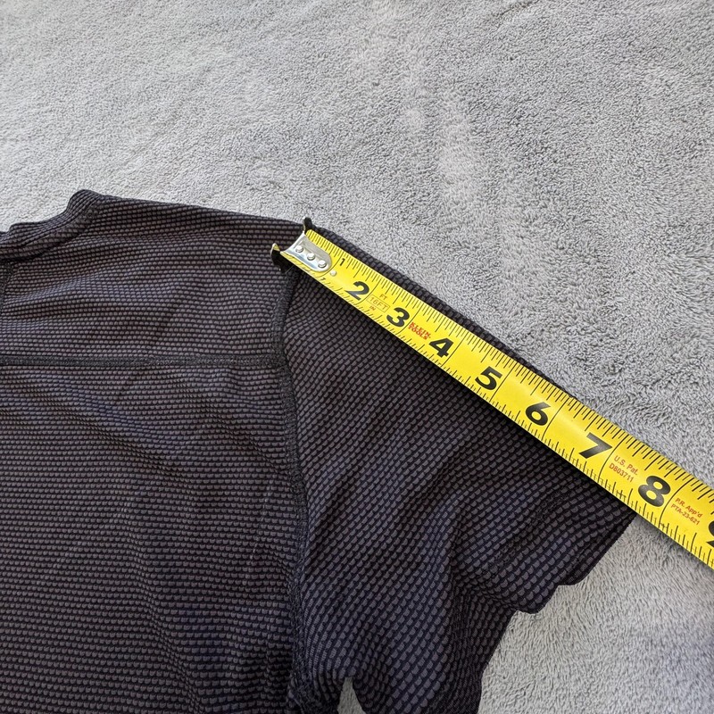 Allbirds Shirt Mens M Black Short Sleeve Pocket Knit Crew Neck Polyester Blend gallery