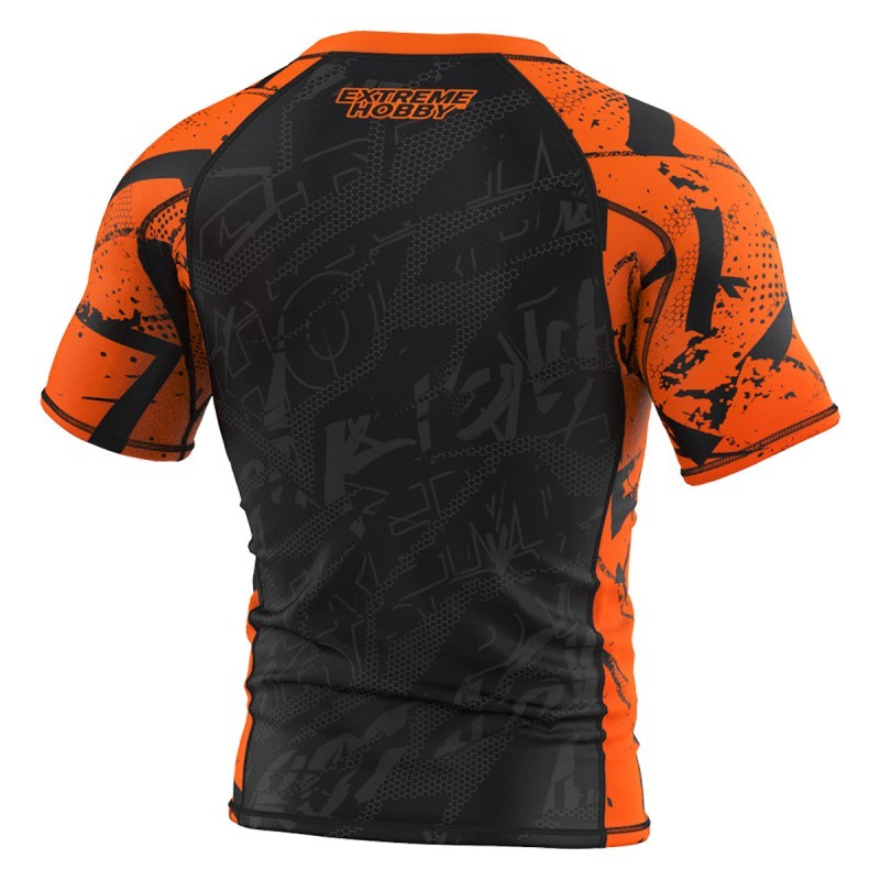 Extreme Hobby Rashguard Short Sleeve Neo Orange gallery