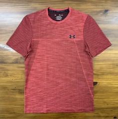 Under Armour Vanish Tee Poly/Nylon Performance Shirt Men’s Medium Red