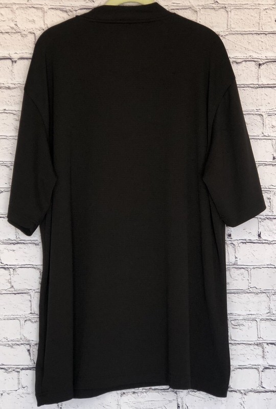 PEBBLE BEACH Men's Shirt Pullover Black Short Sleeve Size XXL Embroidered EUC gallery