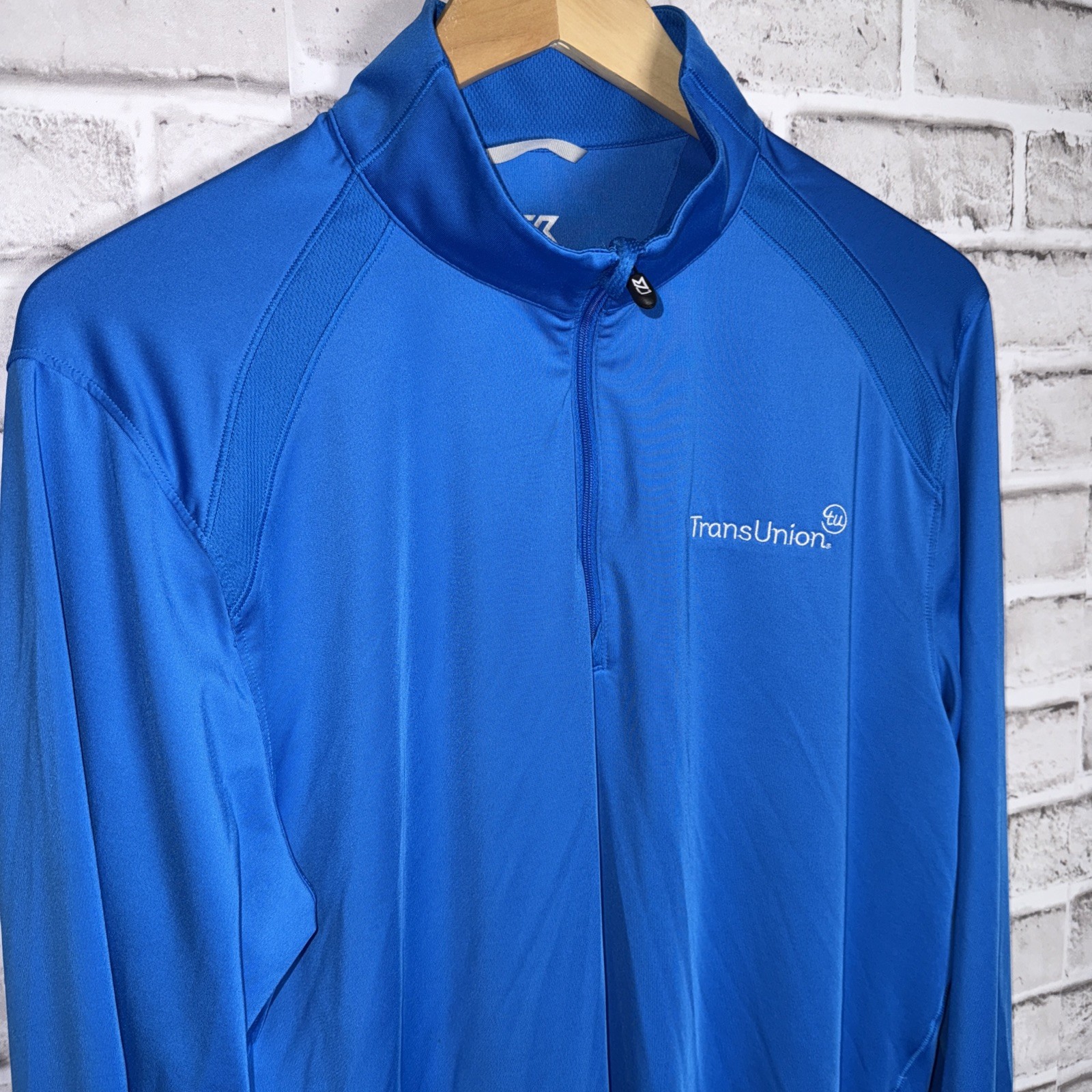 Cutter & Buck Logo CB DryTec 1/4 Zip Pullover Jacket - Men’s Medium M Transunion gallery