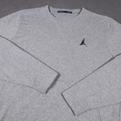 Ravenna Golf Course B. Draddy Crew Pullover Mens Large Gray Pima Sweatshirt