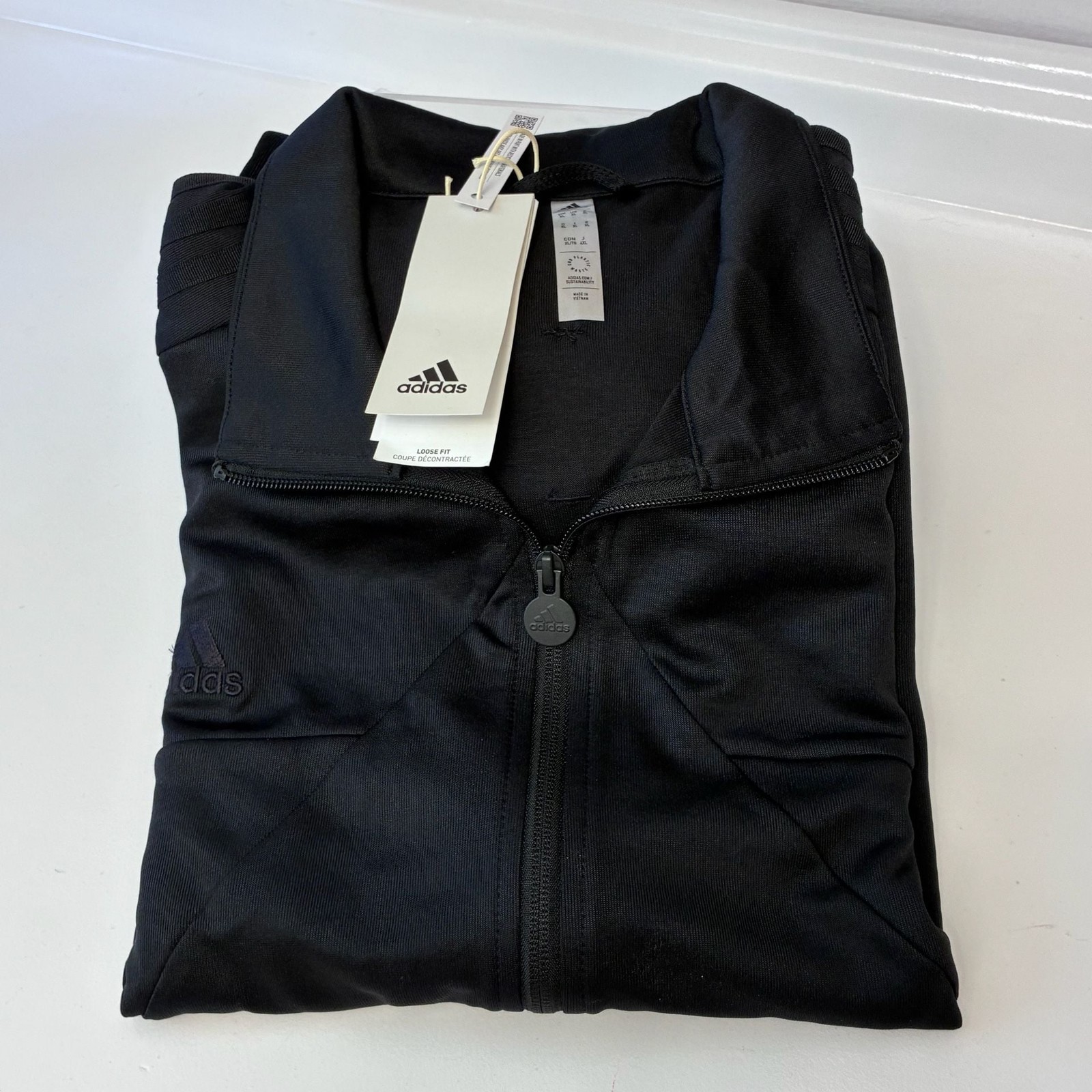 adidas Men's Tiro Track Top Jacket Black Size XL gallery