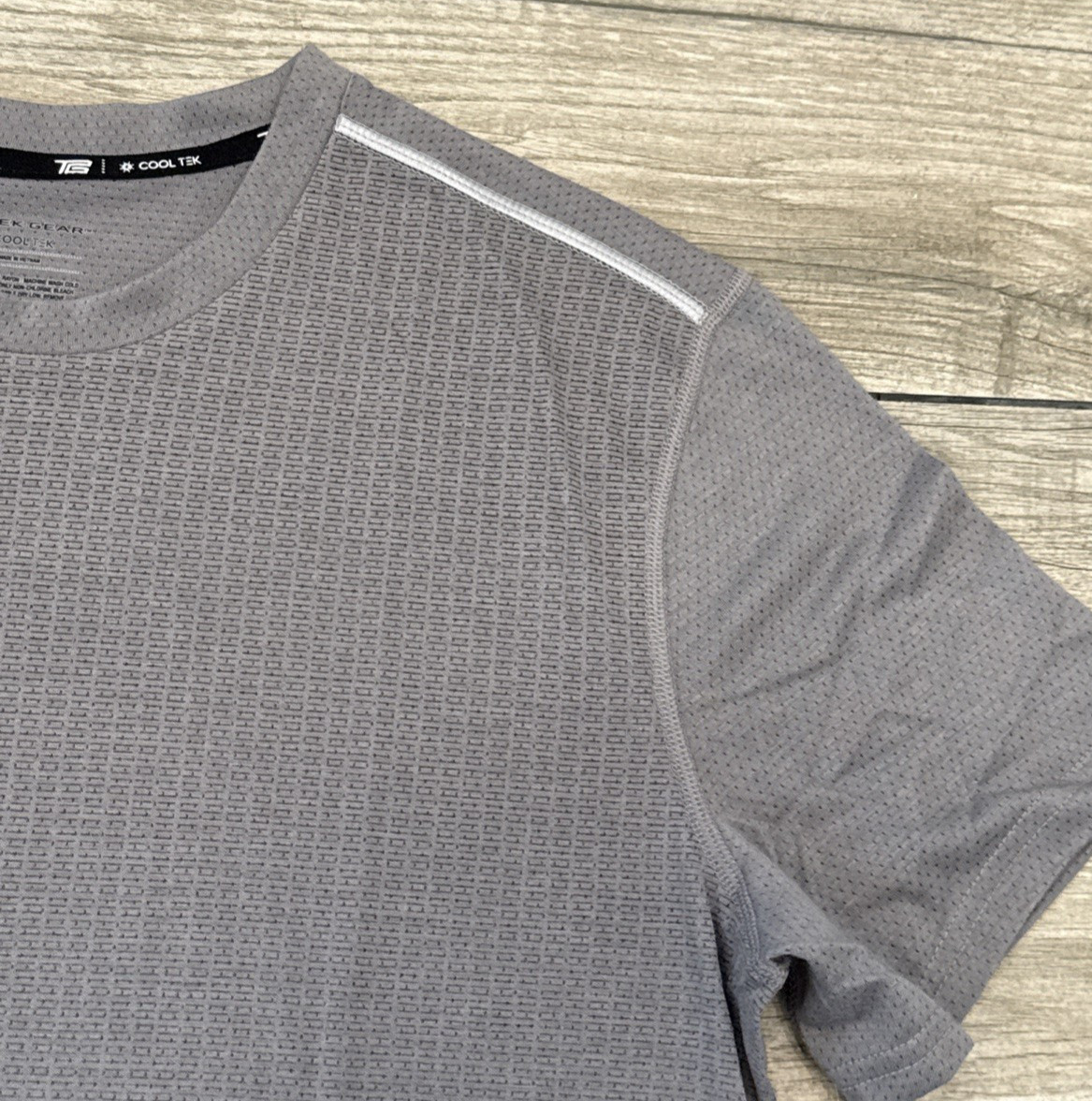 Small Tek Gear 2016 Tee Gray Cooltek Quick Dry Performance 2017 T-Shirt gallery