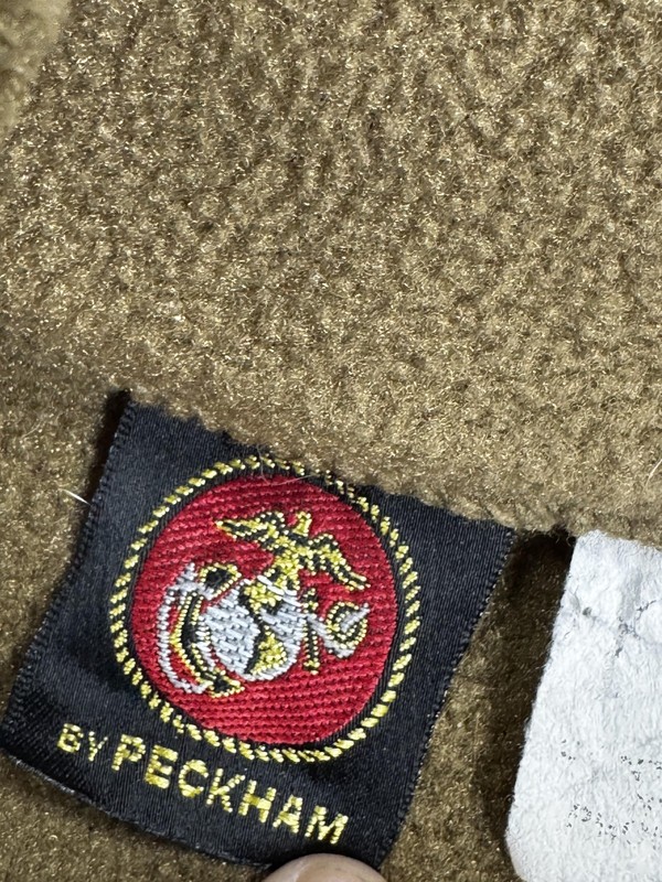 Peckham Pullover Mens Large Coyote USMC Polartec 1/4 Zip Fleece Marines Military gallery