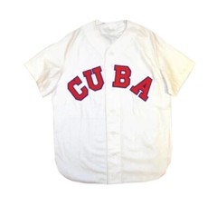 1959 Team Cuba Baseball Jersey White Embroidered Custom Your Names