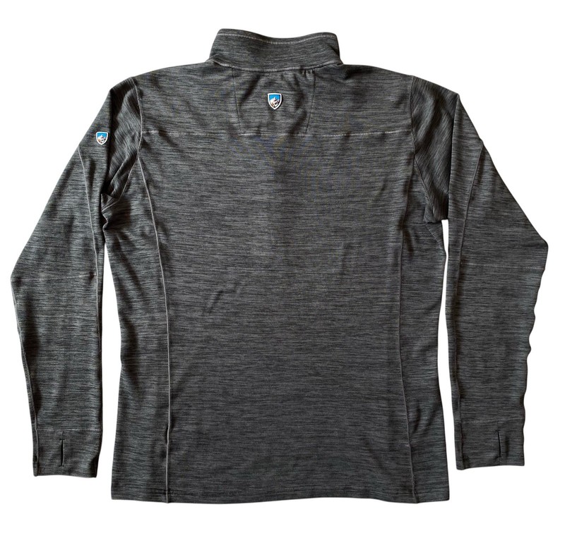 Kuhl Alloy 1/4 Zip Pullover Men’s M Graphite Heather Performance Hiking gallery