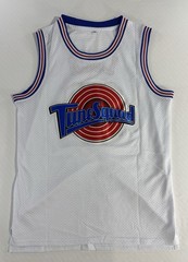 Tune Squad Men’s White Mesh Sleeveless Tank Lola #10 Athletic Jersey Size M