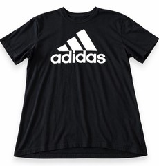 Adidas Black Logo T-Shirt Size XL Mens Performance Golf Short Sleeve Crew Neck