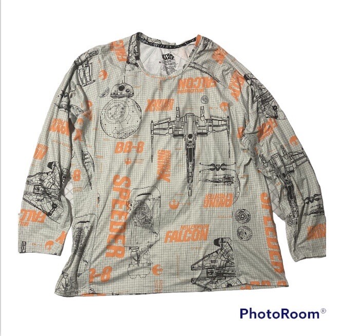 Star Wars Climate-Smart Men's Sport Mid weight Long Sleeve Shirt Size 2XL gallery