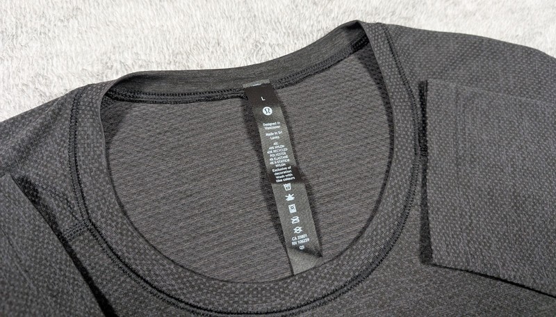 Lululemon Metal Vent Tech LS 2.0 Shirt Men Large Black Old English C gallery