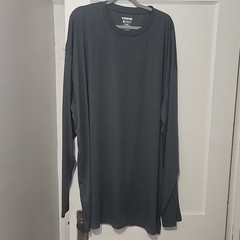 Mens Big & Tall Size 6x Active Wear Long Sleeve Shirt
