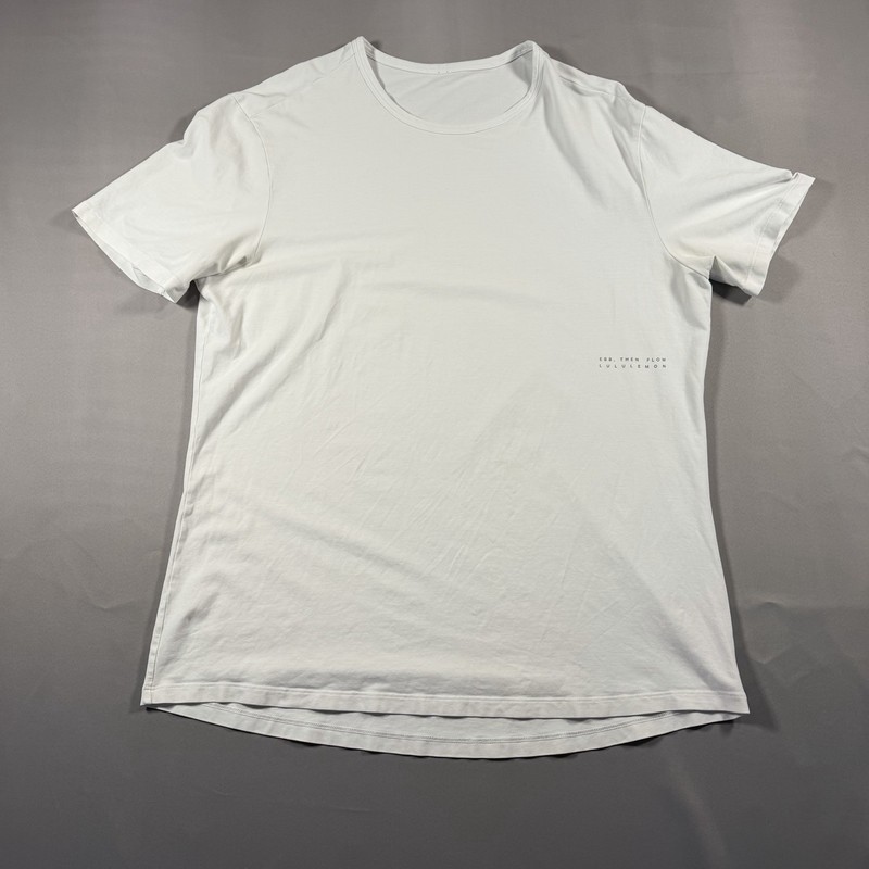 Lululemon 5 Year Ebb and Flow T Size Large White Vitasea gallery