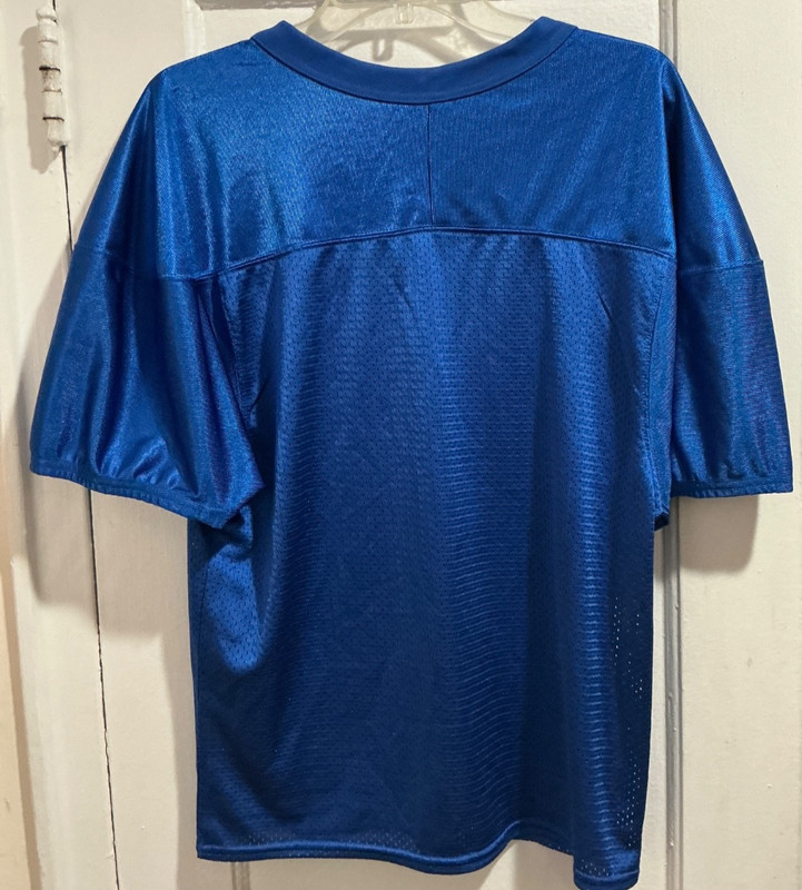 Nike Shirt Mens Blue Football Short Sleeve Mesh V Neck Sz XXL NWOT gallery