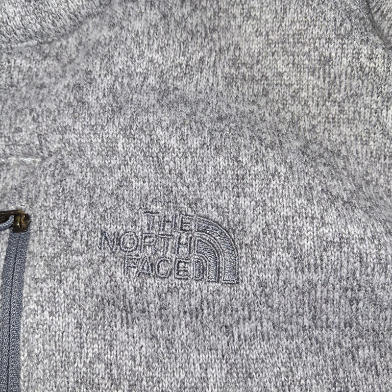 The North Face 1/4 Zip-up Pullover Jacket Size Medium Gray gallery