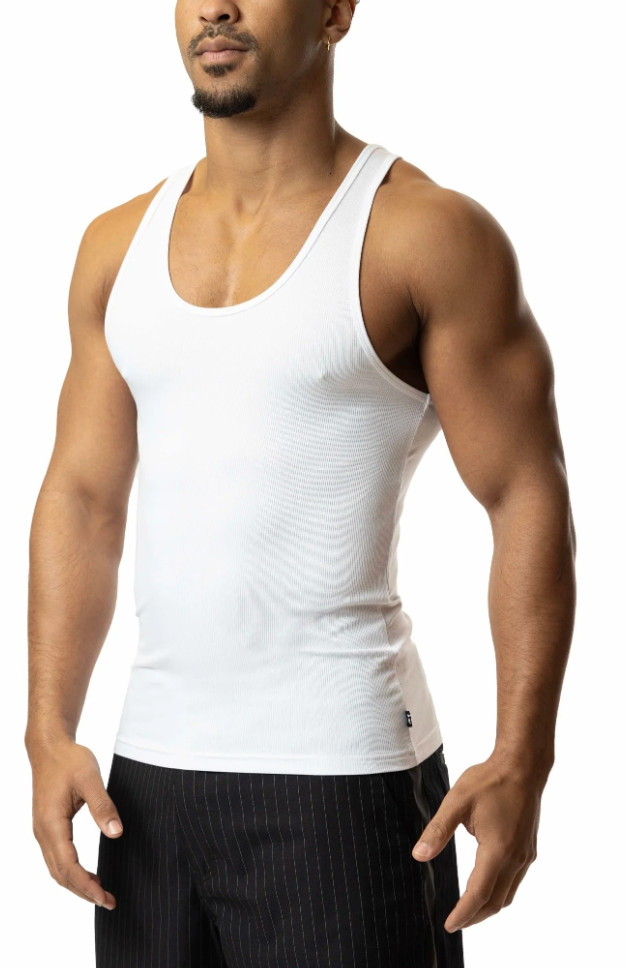 NASTY PIG PIG RIB TANK TOP WHITE SMALL gallery
