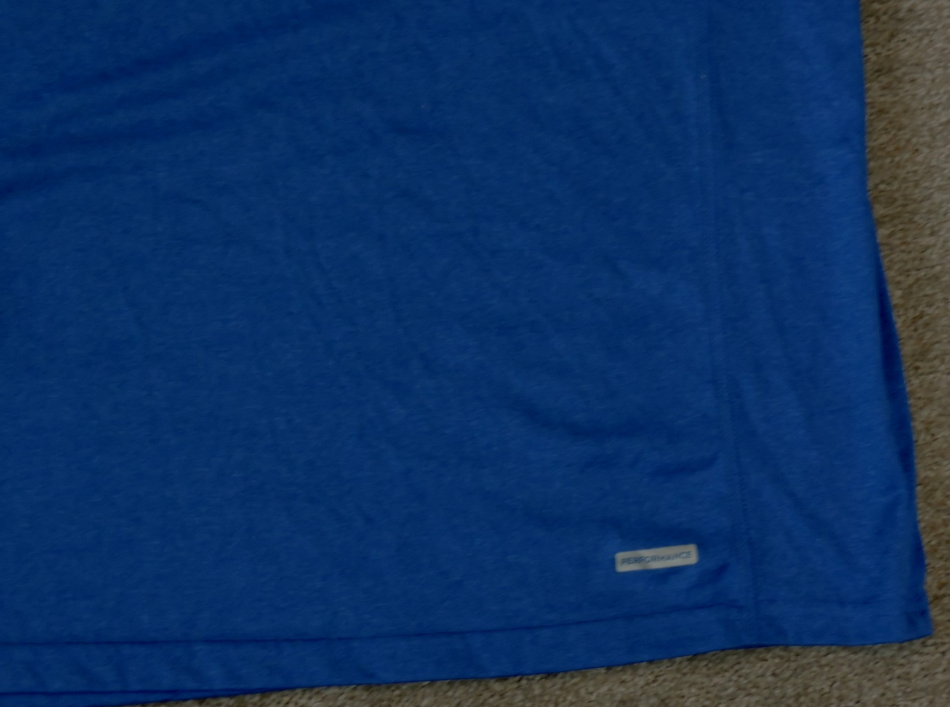 Tek Gear Performance Shirt Men SZ 3XB Blue Polyester Stretch Workout Athleisure gallery