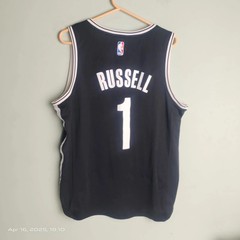 Brooklyn Nets D’Angelo Russell #1 Youth Jersey Medium NBA Basketball Fanatics