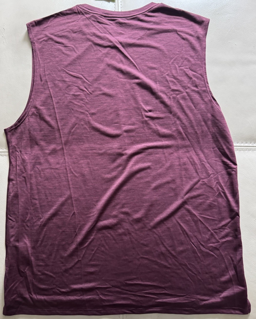 DSG Movement Men’s L Burgundy Heather Muscle Tank Lightweight Crew Neck gallery