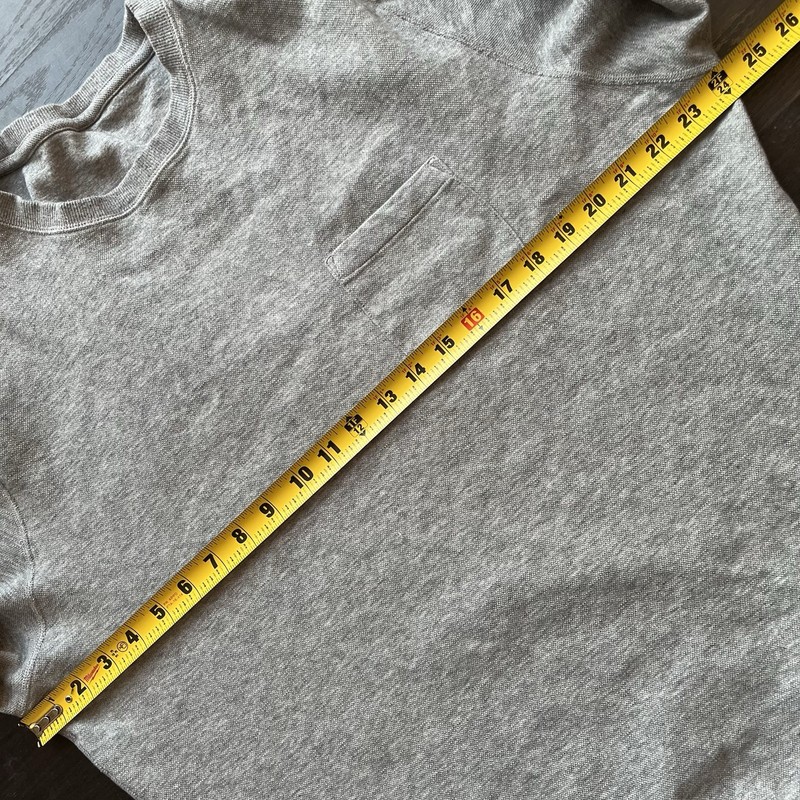 Vuori Jeffreys Pullover Shirt Classic Thermal Crewneck Sweatshirt Gray Mens XL gallery