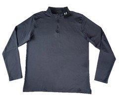 NWT UNDER ARMOUR Men’s UA Motion 1/4 Zip Shirt Grey Size L