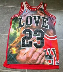 VTG POST GAME LOVE 23 MICHAEL JORDAN JERSEY MEN’S SZ S