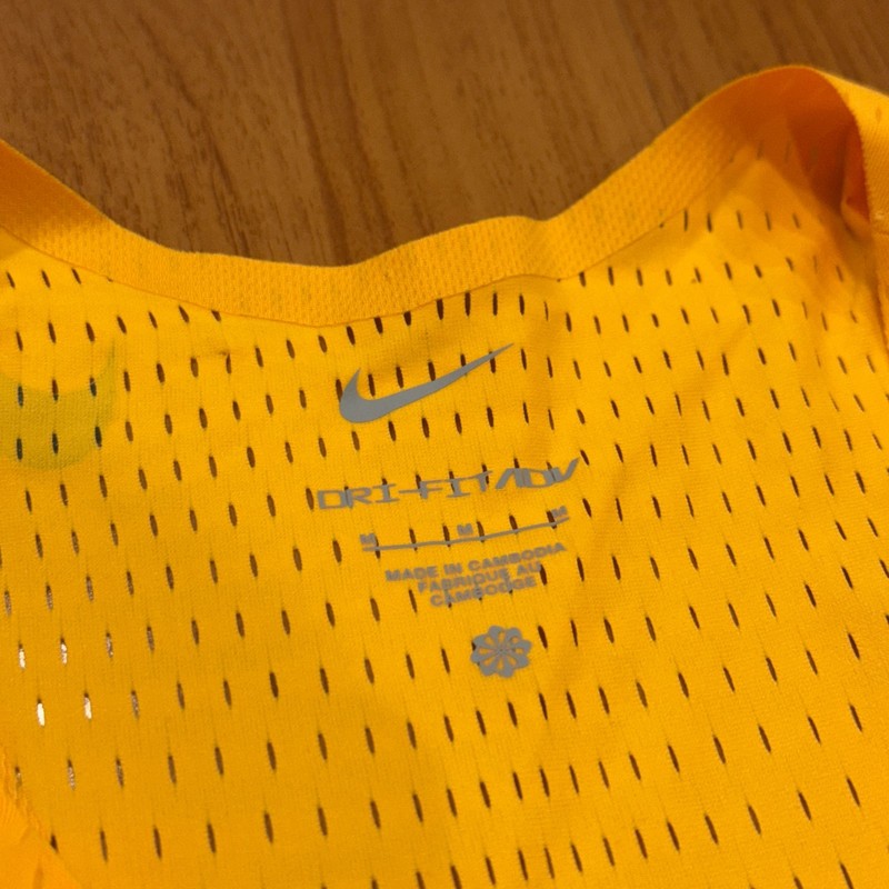Nike AeroSwift Men's Dri-FIT ADV Running Singlet Laser Orange FN4231-845 gallery