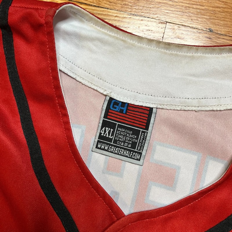 Patriotic USA Liberty Baseball Jersey America #1 Retro - Size 4XL Lightweight gallery
