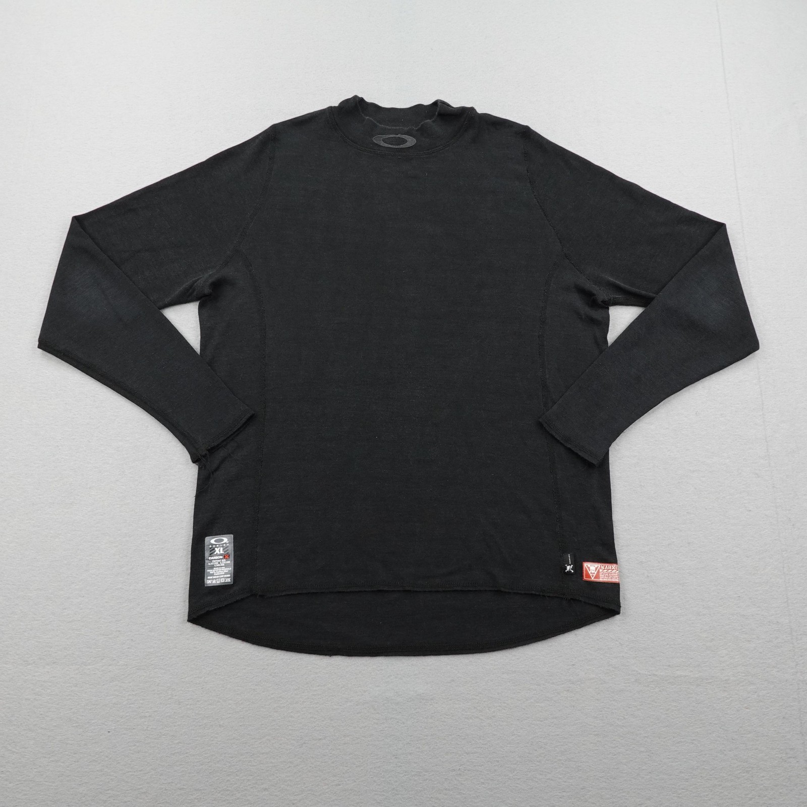 Vintage Oakley Shirt Mens XL Black Carbon X Performance Base Layer Long Sleeve gallery