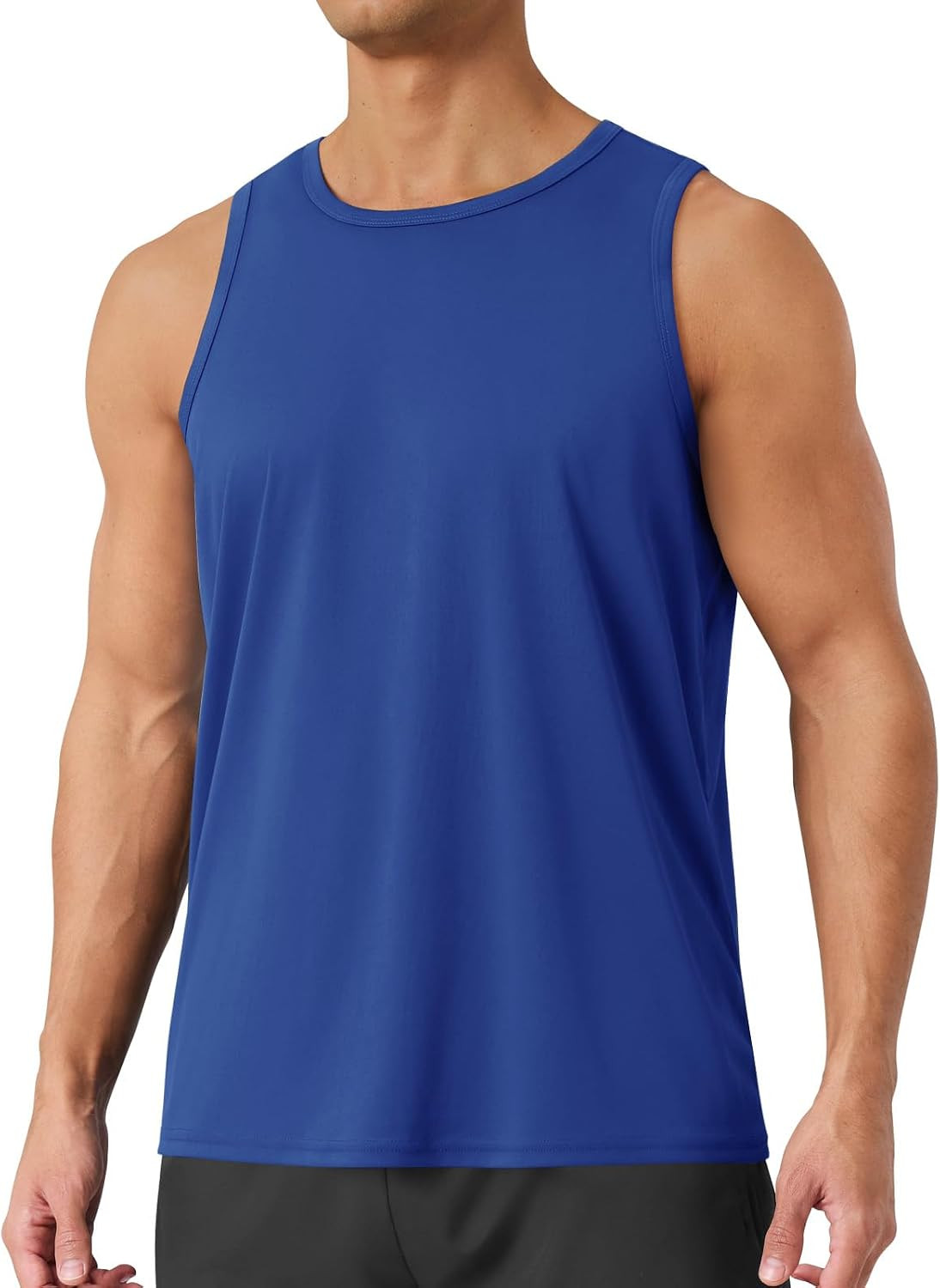 Mens Tank Top Muscle Gym Workout Sleeveless Shirt Summer QuickDry Running Beach gallery