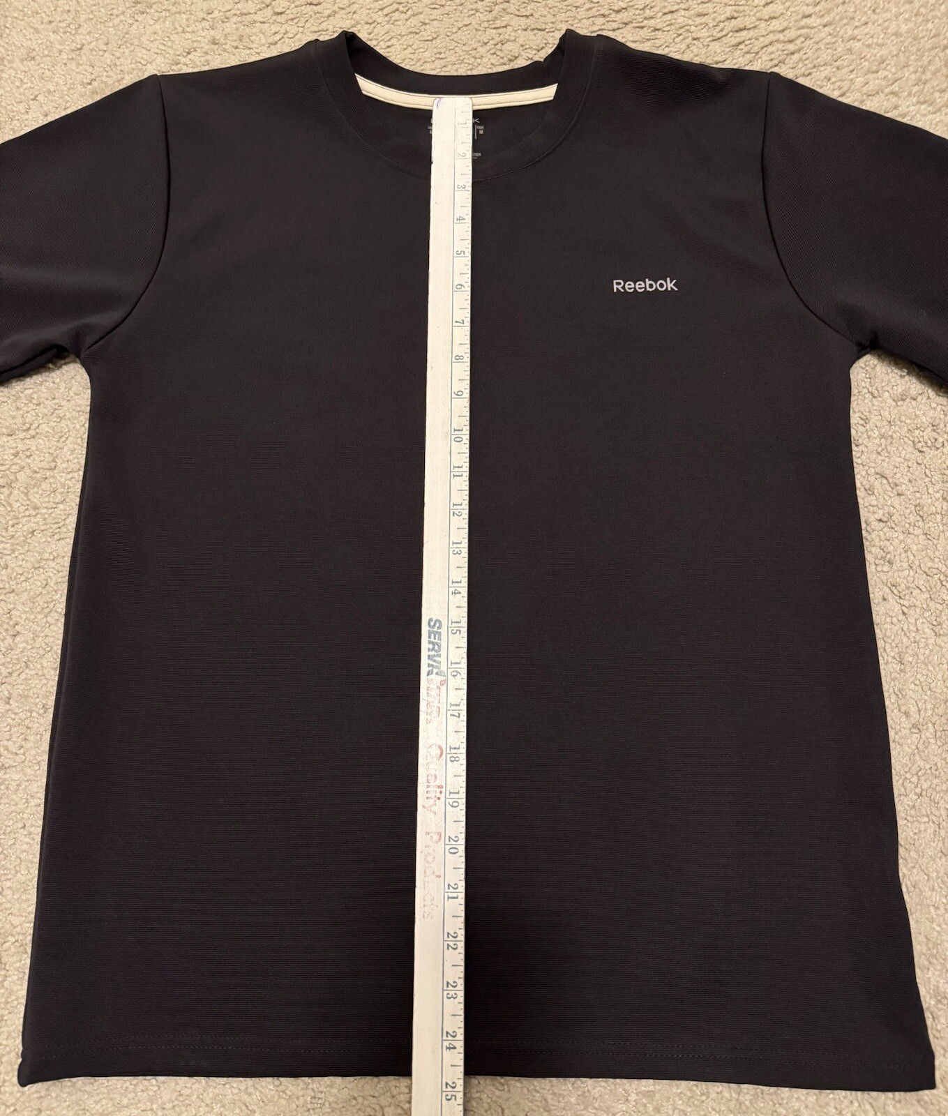 Vintage Reebok Mens Black Size Medium Soccer Futbol Shirt Jersey - Made in Egypt gallery