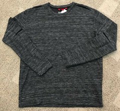 Hugo Boss Top Shirt Casual Sweater Pullover Charcoal Gray Men’s Size XXL