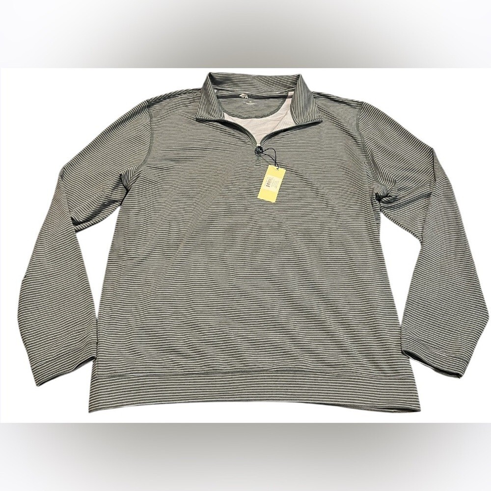 NWT Onward Reserve Men’s Flow Stripe Performance 1/4 Zip Pullover