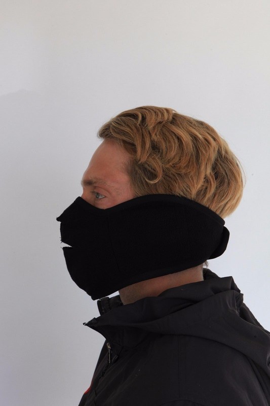 Heated Face Mask with pockets for Hand Warmers - Made in USA Mossy Oak gallery