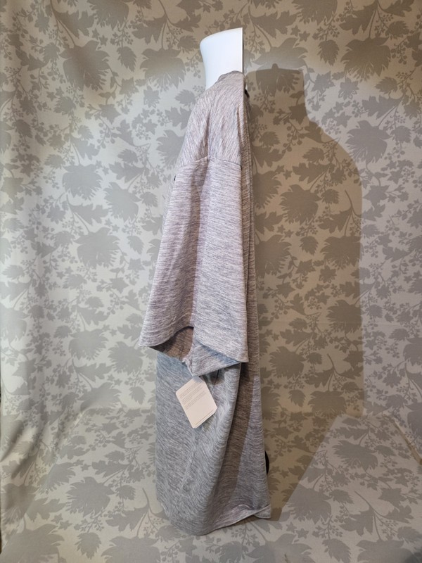 NWT REEBOK Men's Delta Core SS Soft Tee, Sleet Heather, 3XL gallery