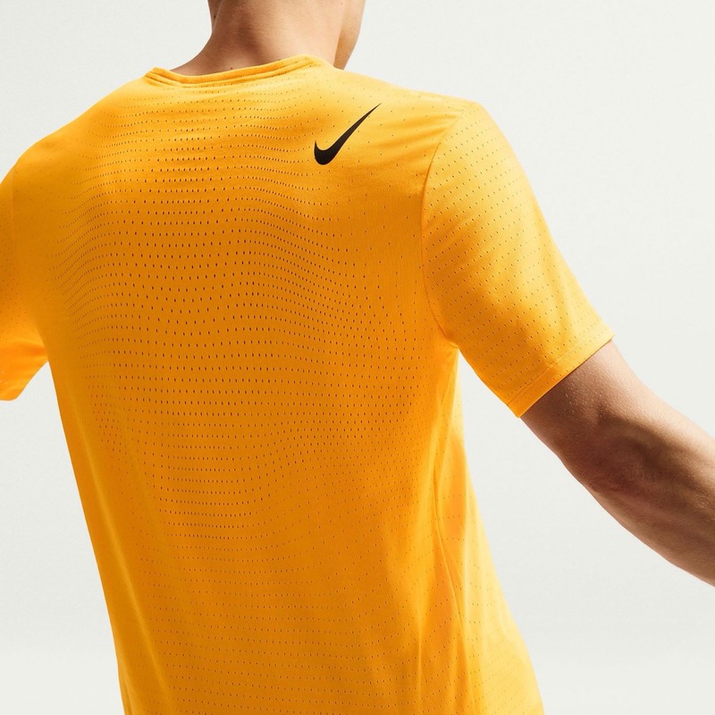 Nike AeroSwift Dri-FIT ADV Running Shirt Laser Orange HJ3377-845 $95 Mens Medium gallery