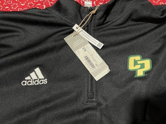 ADIDAS MENS 1/4 ZIP LONG SLEEVE (AERO READY) BLACK MENS SIZE 2XL NEW WITH TAGS