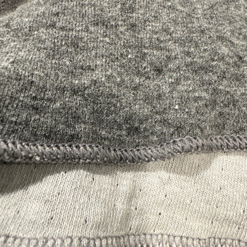 LL Bean River Driver Thermal Shirt 2-Layer Henley Gray XXL Wool Cotton Men's gallery