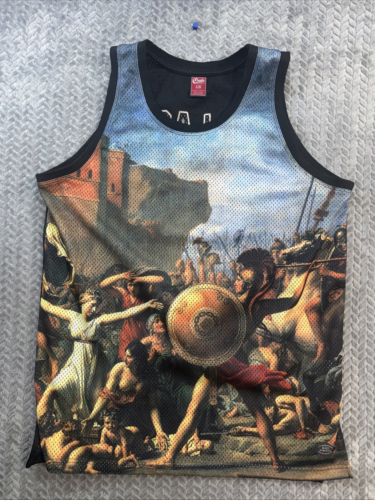 Crooks and Castles Pillage Large Tank Top Basketball Jersey gallery
