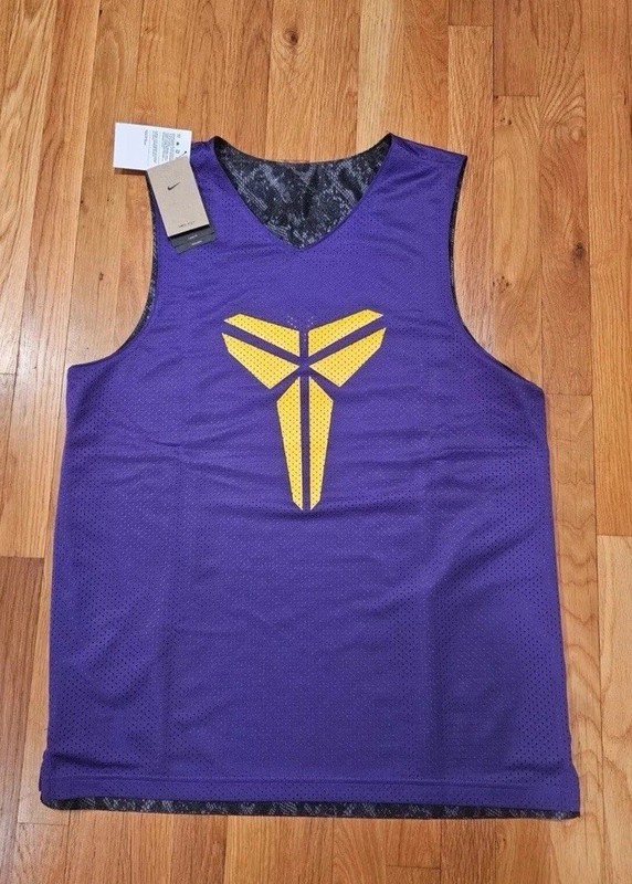 Nike Kobe Bryant Dri-fit Reversible Basketball Jersey Mens Size Small FZ0934-010 gallery