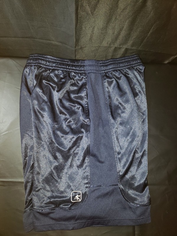 VINTAGE Y2K AND 1 BLUE BASKETBALL ELASTIC WAIST PAIR OF 2 SHORTS MEN'S XL gallery