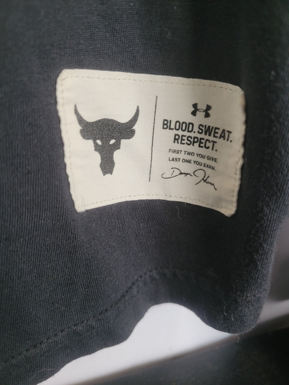 Under Armour Blood Sweat Respect Get To Work Longsleeve Shirt Mens Large Black gallery