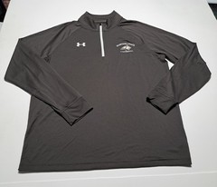 Under Armour All Season Gear Men’s Large Quarter Zip Grey Long Sleeves Mock Neck